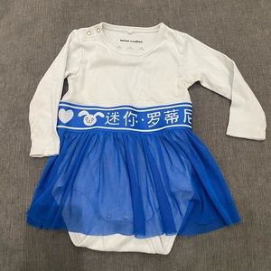 Mini Rodini long sleeve bodysuit dress